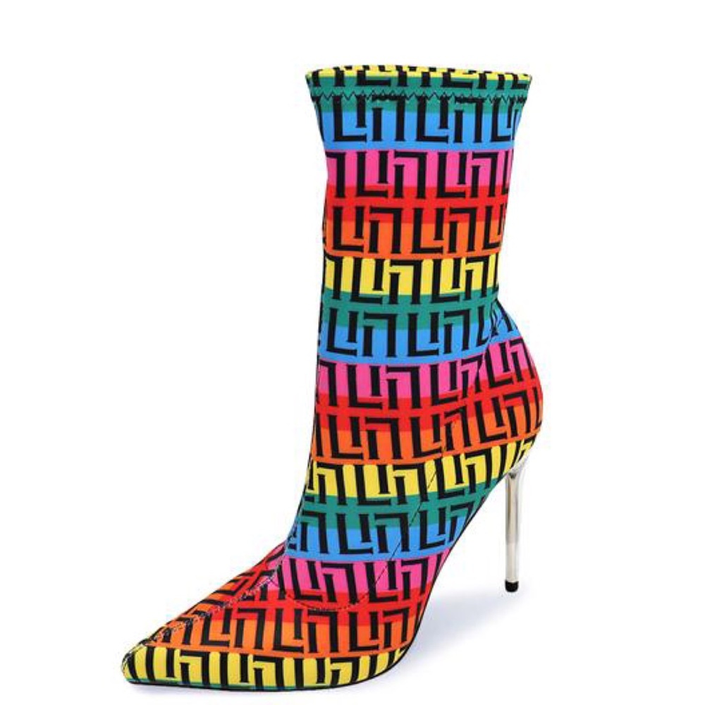 Multi Print Boots